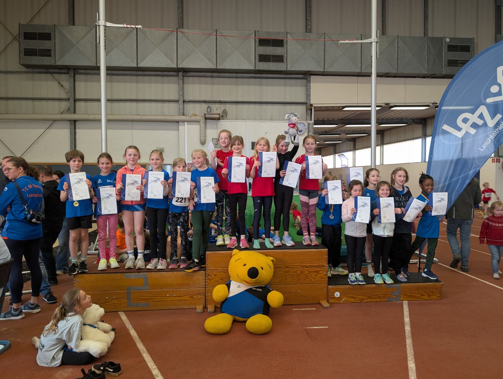 Tolles Ergebnis beim Kinderhallensportfest in Rhede!